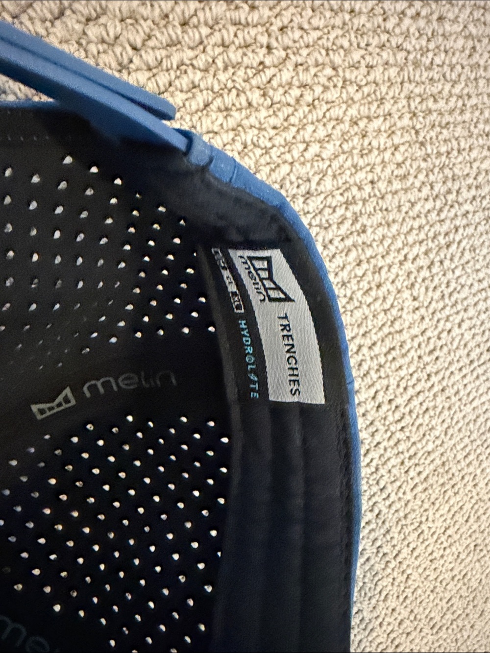 Navy Blue Melin Hydrolite Waterproof Performance SnapBack Trucker Hat - Picture 3 of 3